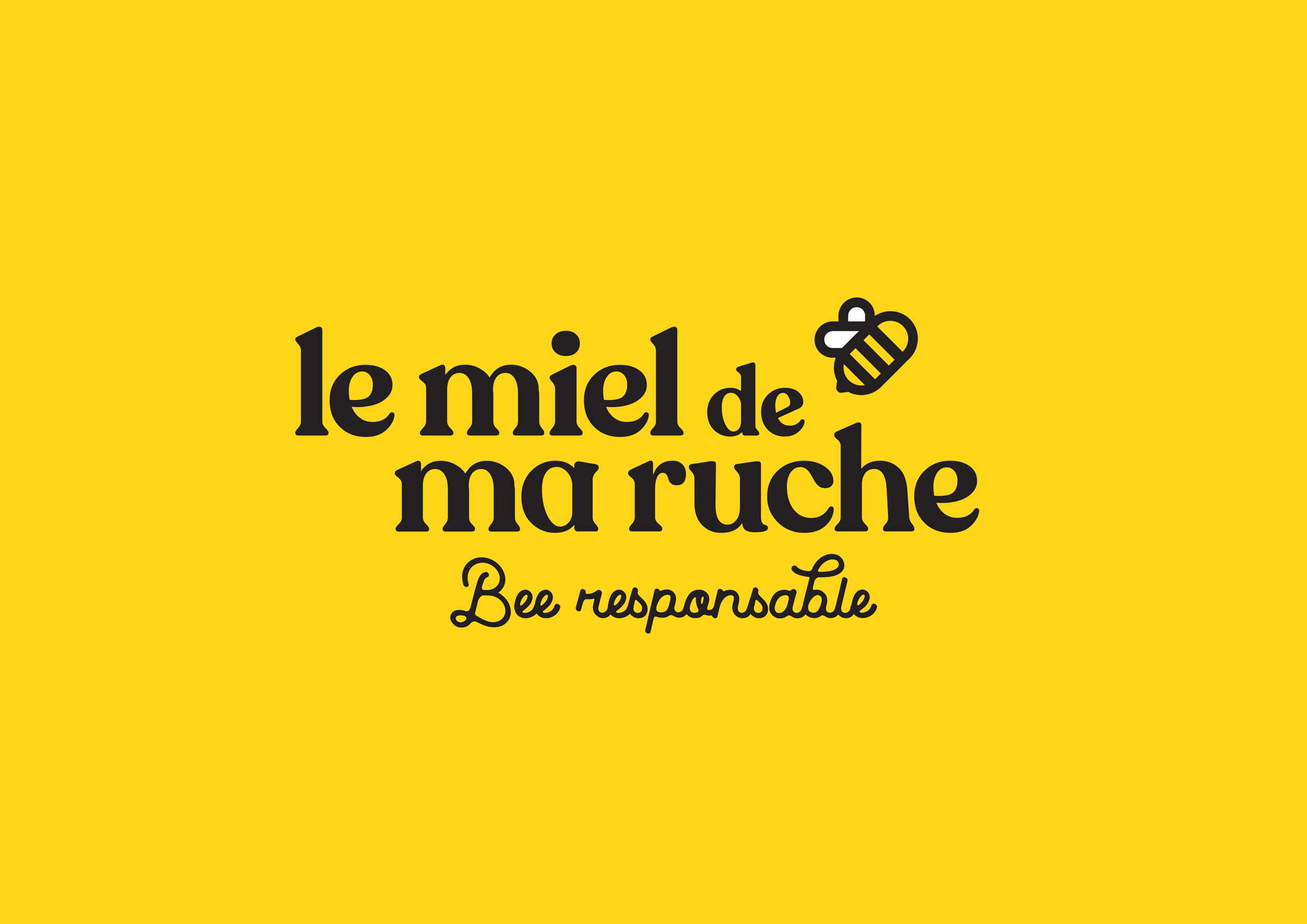 Le miel de ma ruche logo